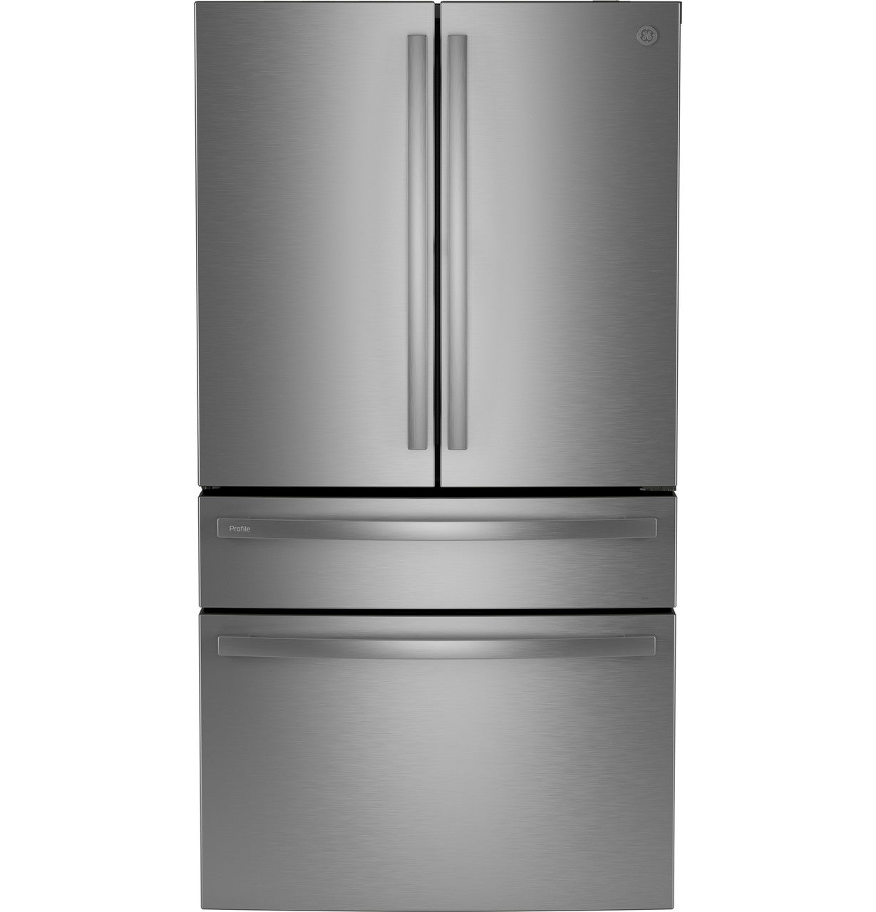 GE Profile - 36 Inch 16.51 cu. ft French Door Refrigerator in Stainless - PGE29BYTFS