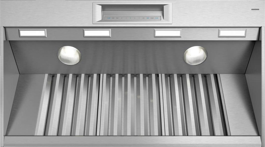 Thermador - 48 Inch Wall Mount and Chimney Range Vent in Stainless - PH48GWS