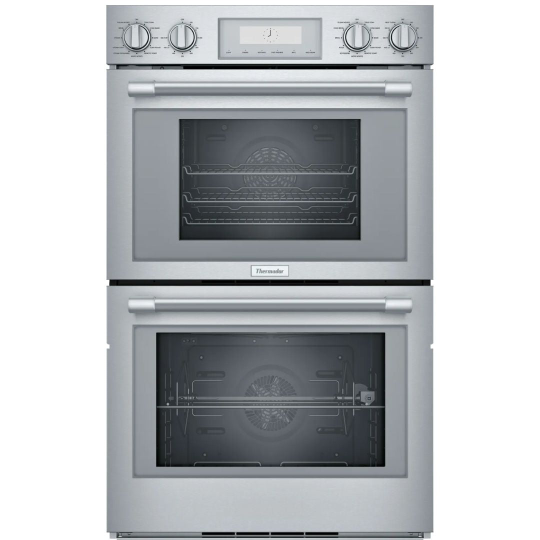 Thermador - 7.3 cu. ft Double Wall Oven in Stainless - PODS302B