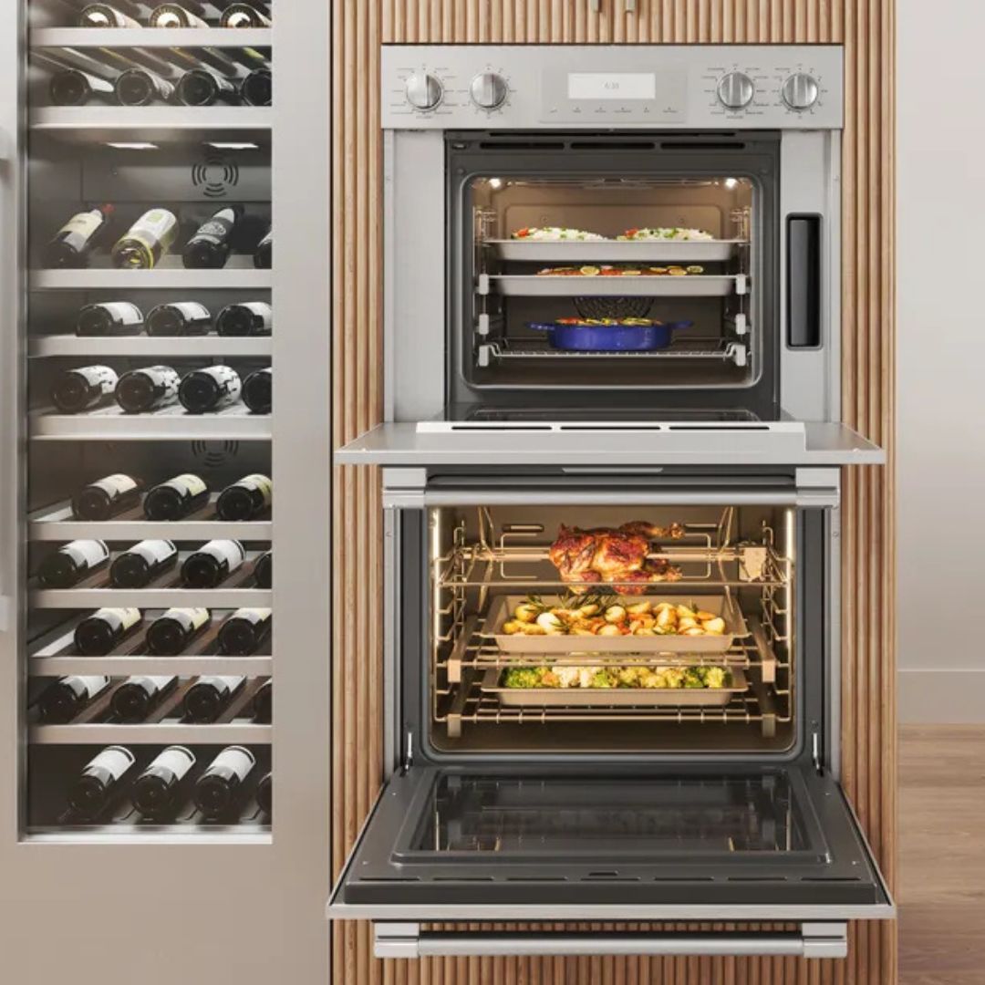 Thermador - 7.3 cu. ft Double Wall Oven in Stainless - PODS302B