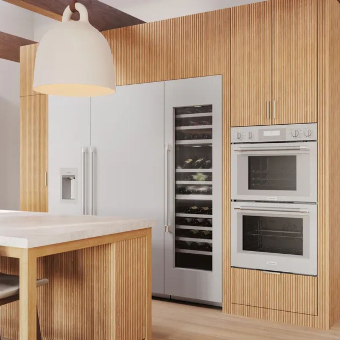 Thermador - 7.3 cu. ft Double Wall Oven in Stainless - PODS302B