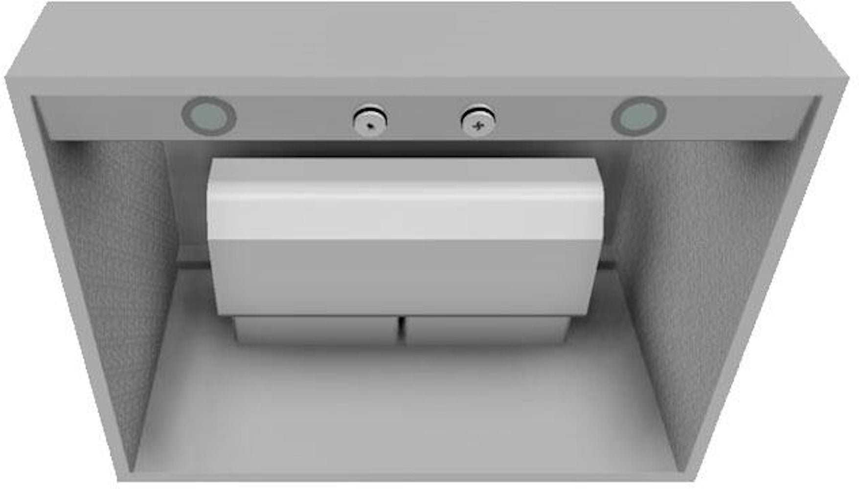 Ventahood - 30 Inch 600 CFM Wall Mount and Chimney Range Vent in Stainless - PRH18-230SS