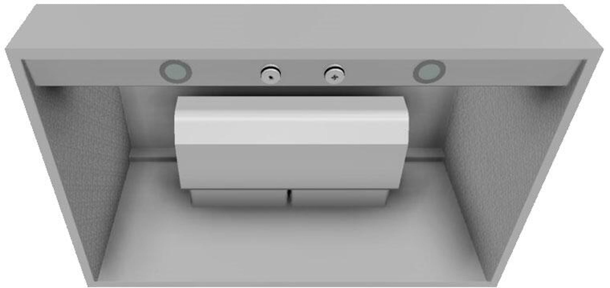 Ventahood - 36 Inch 600 CFM Wall Mount and Chimney Range Vent in Stainless - PRH18-236SS