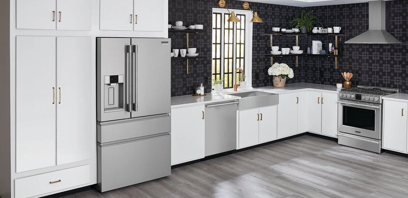 Frigidaire Professional - 36 Inch 21.8 cu. ft French Door Refrigerator in Stainless - PRMC2285AF