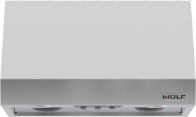Wolf - 30 Inch Wall Mount and Chimney Range Vent in Stainless - PW302718