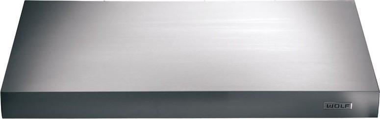 Wolf - 42 Inch Wall Mount and Chimney Range Vent in Stainless - PWC422418