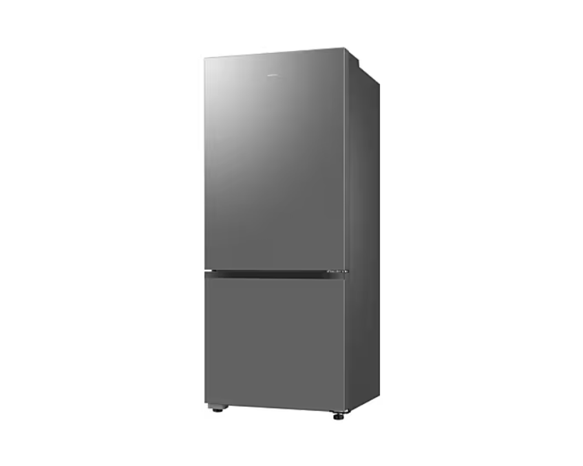 Samsung - 27.5 Inch 15 cu. ft Bottom Mount Refrigerator in Stainless - RB15DG6000SRAA