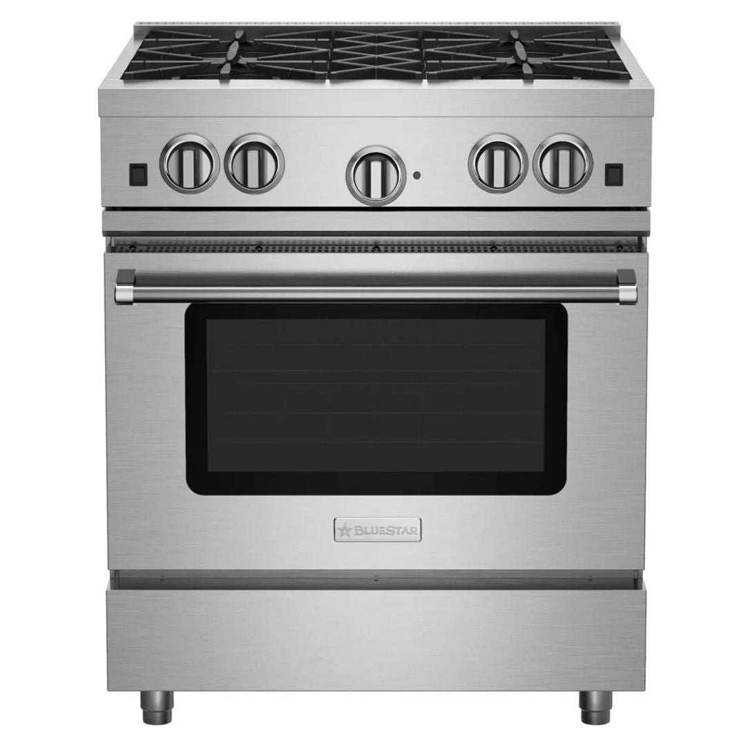 BlueStar - 4.6 cu. ft Gas Range in Stainless - RCS304BV2