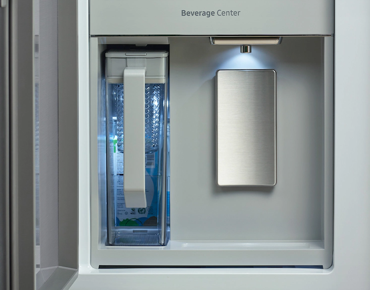 Samsung - 36 Inch 22.8 cu. ft French Door Refrigerator in White - RF23DB960012AA