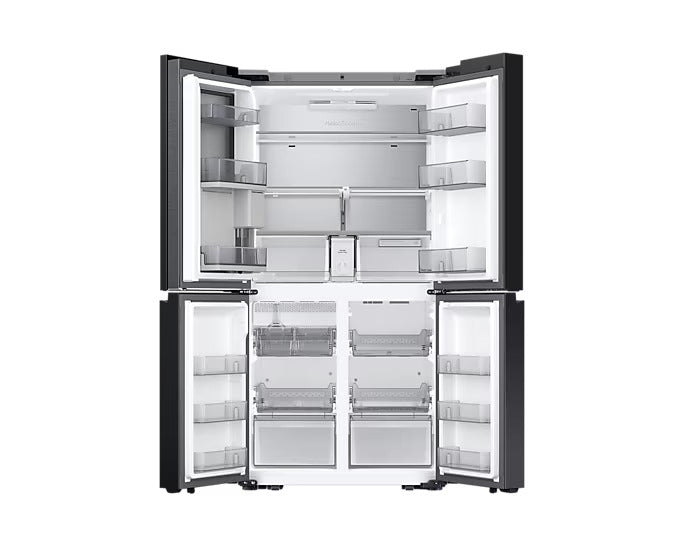 Samsung - Bespoke 35.875 Inch 22.5 cu. Ft French Door Refrigerator With Family Hub in Stainless - RF23DB9900QDAC