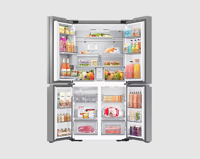 Samsung - 36 Inch 23 cu. ft French Door Refrigerator in Stainless - RF23DG9600SRAC