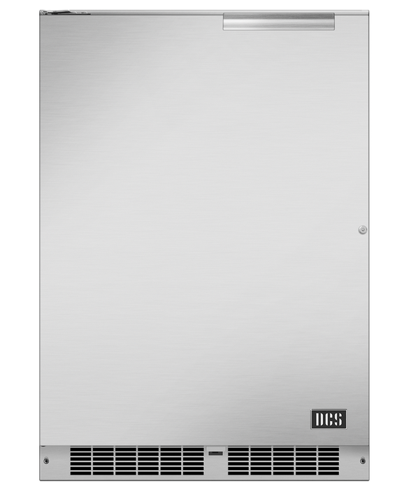 DCS - 24 Inch 5.3 cu. ft Mini Fridge Refrigerator in Stainless - RF24LE4