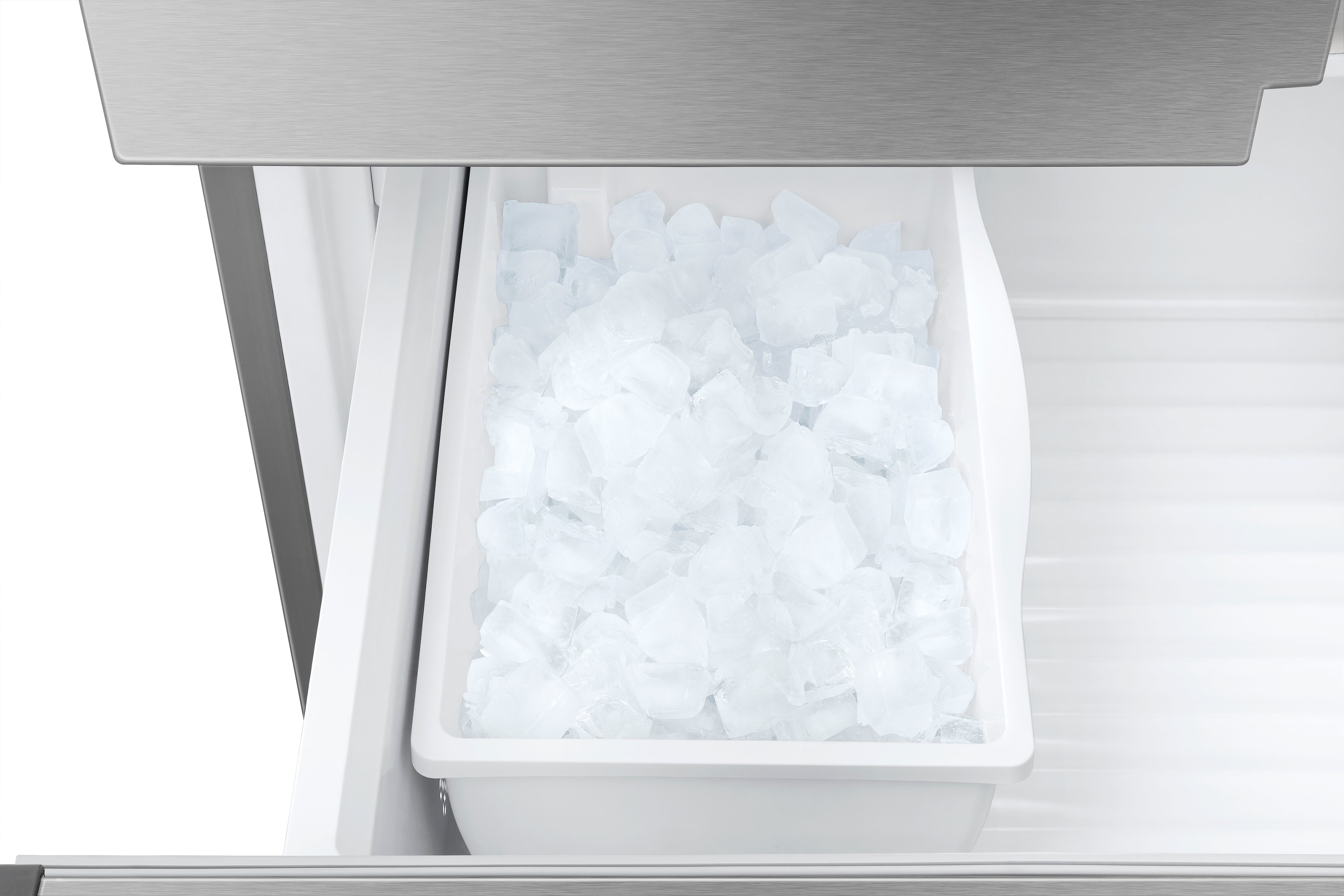 Hisense - 35.98 Inch 18.8 cu. ft French Door Refrigerator in Stainless - RF266C3FSE