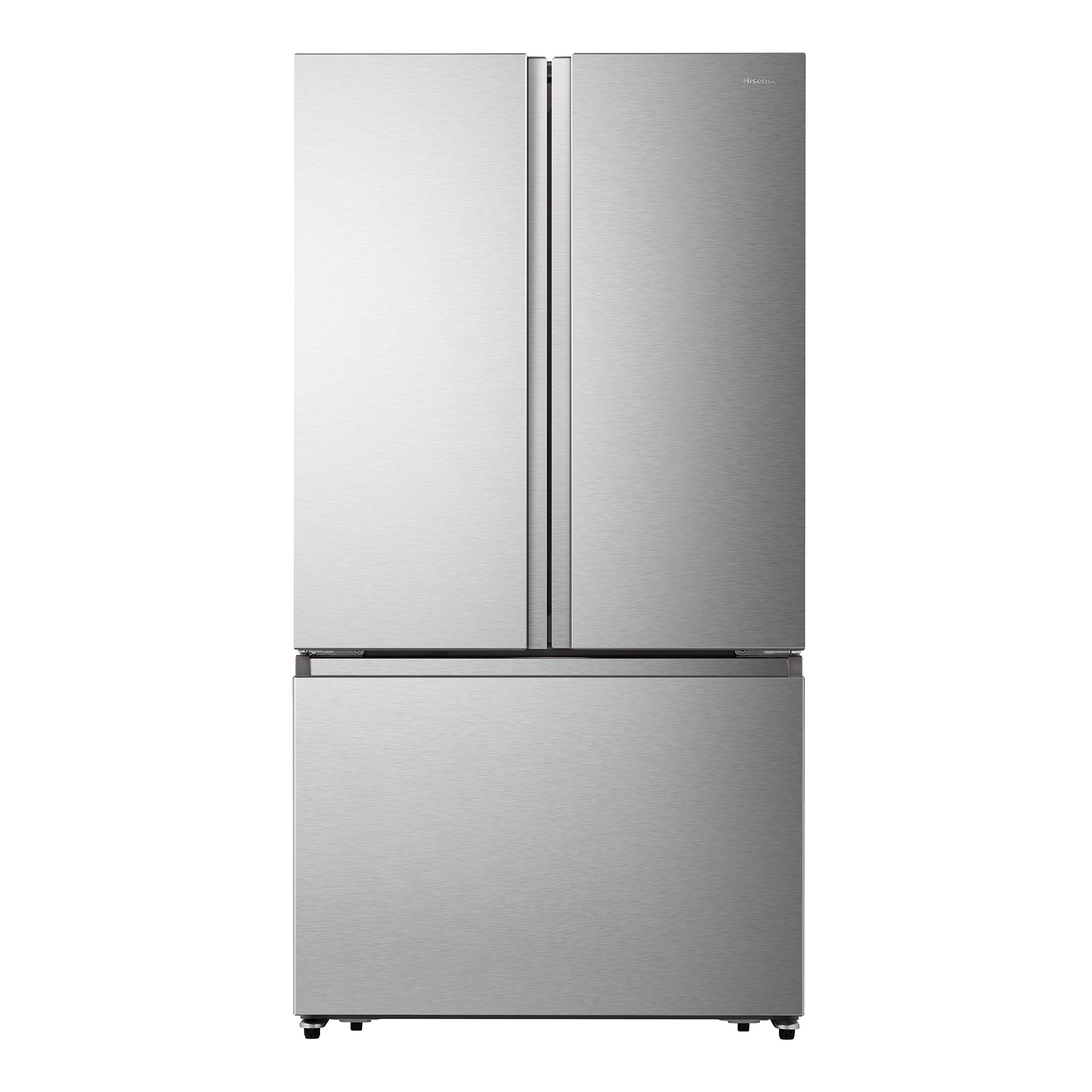 Hisense - 35.98 Inch 26.6 cu. ft French Door Refrigerator in Stainless - RF27A3FSE