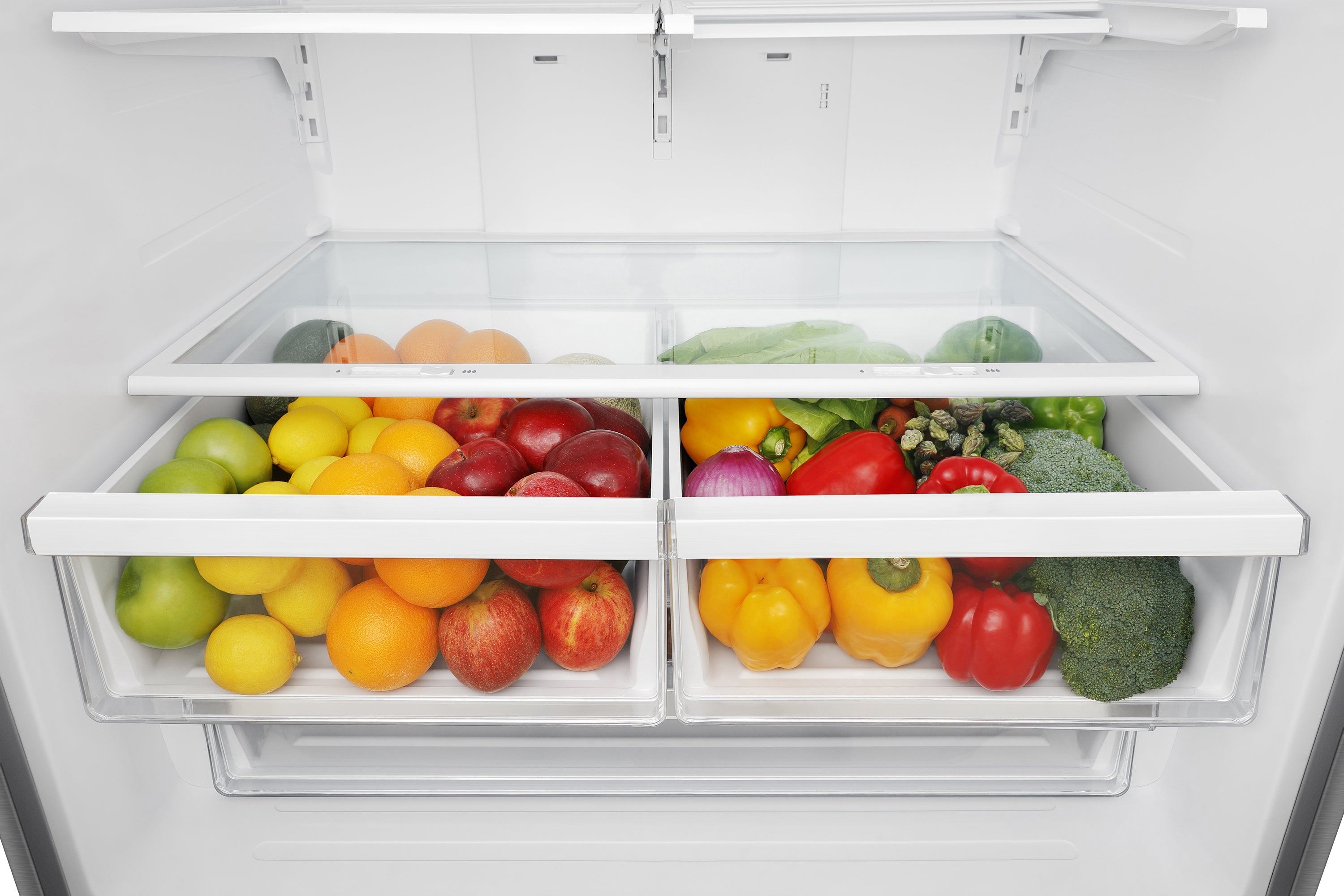 Hisense - 35.98 Inch 26.6 cu. ft French Door Refrigerator in Stainless - RF27A3FSE