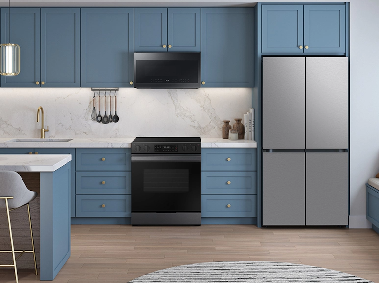 Samsung - 36 Inch 29 cu. ft French Door Refrigerator in Stainless - RF29DB9600QLAA