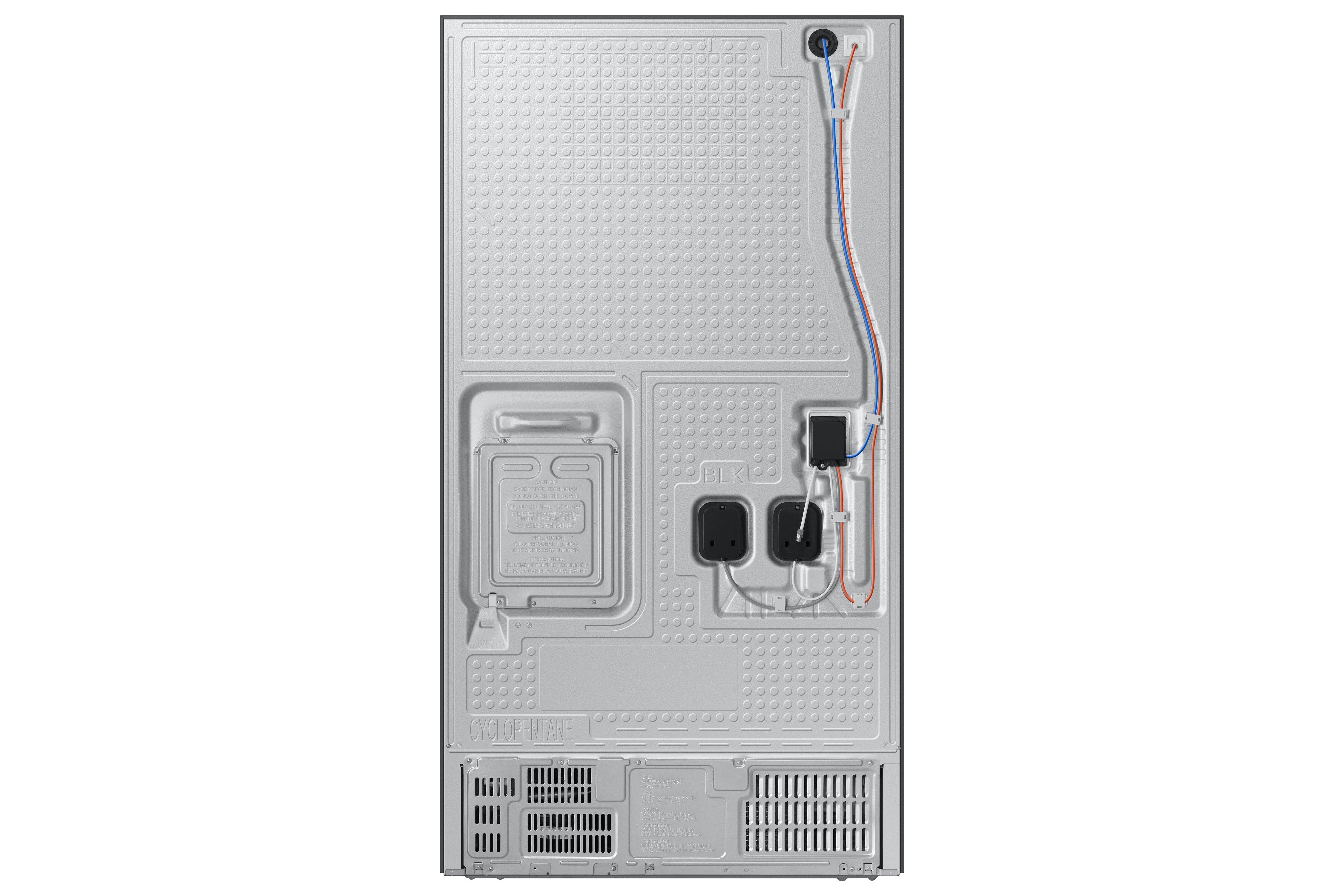 Samsung - 35.8 Inch 30.5 cu. ft French Door Refrigerator in Matte Black - RF32CG5400MTAA