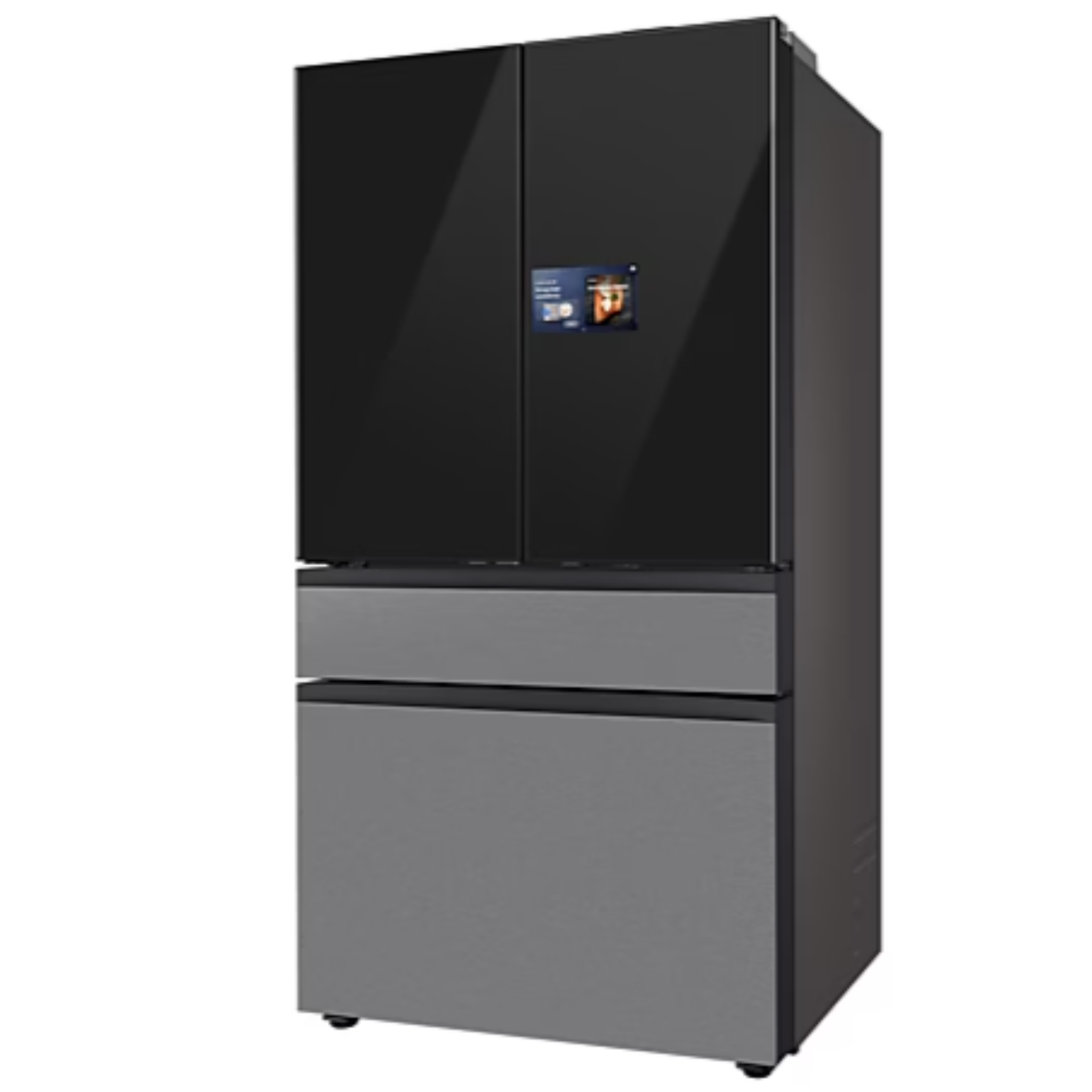 Samsung - 35.75 Inch 23 cu. ft French Door Refrigerator in Stainless - RF90F23BECRAA