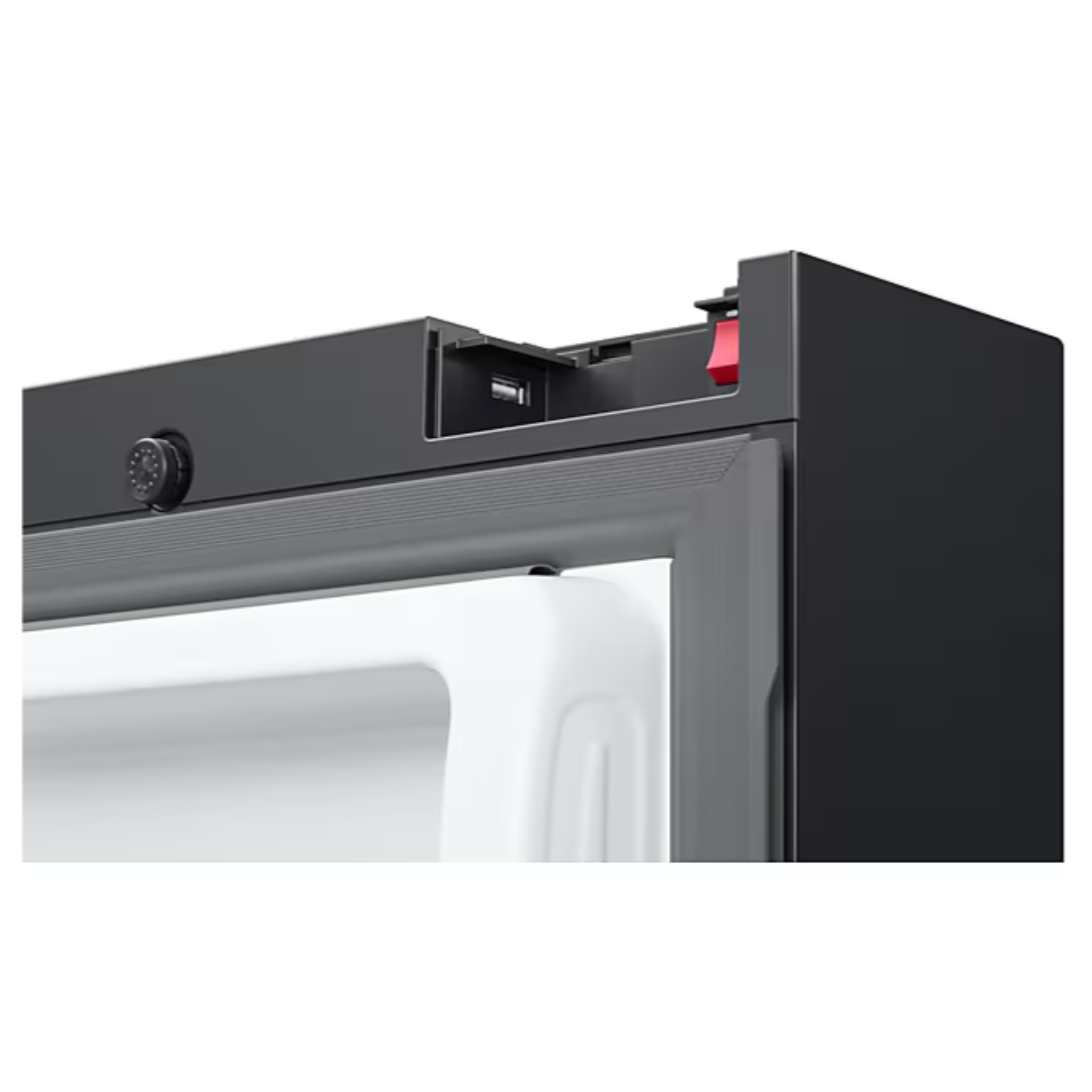 Samsung - 35.75 Inch 23 cu. ft French Door Refrigerator in Stainless - RF90F23BECRAA