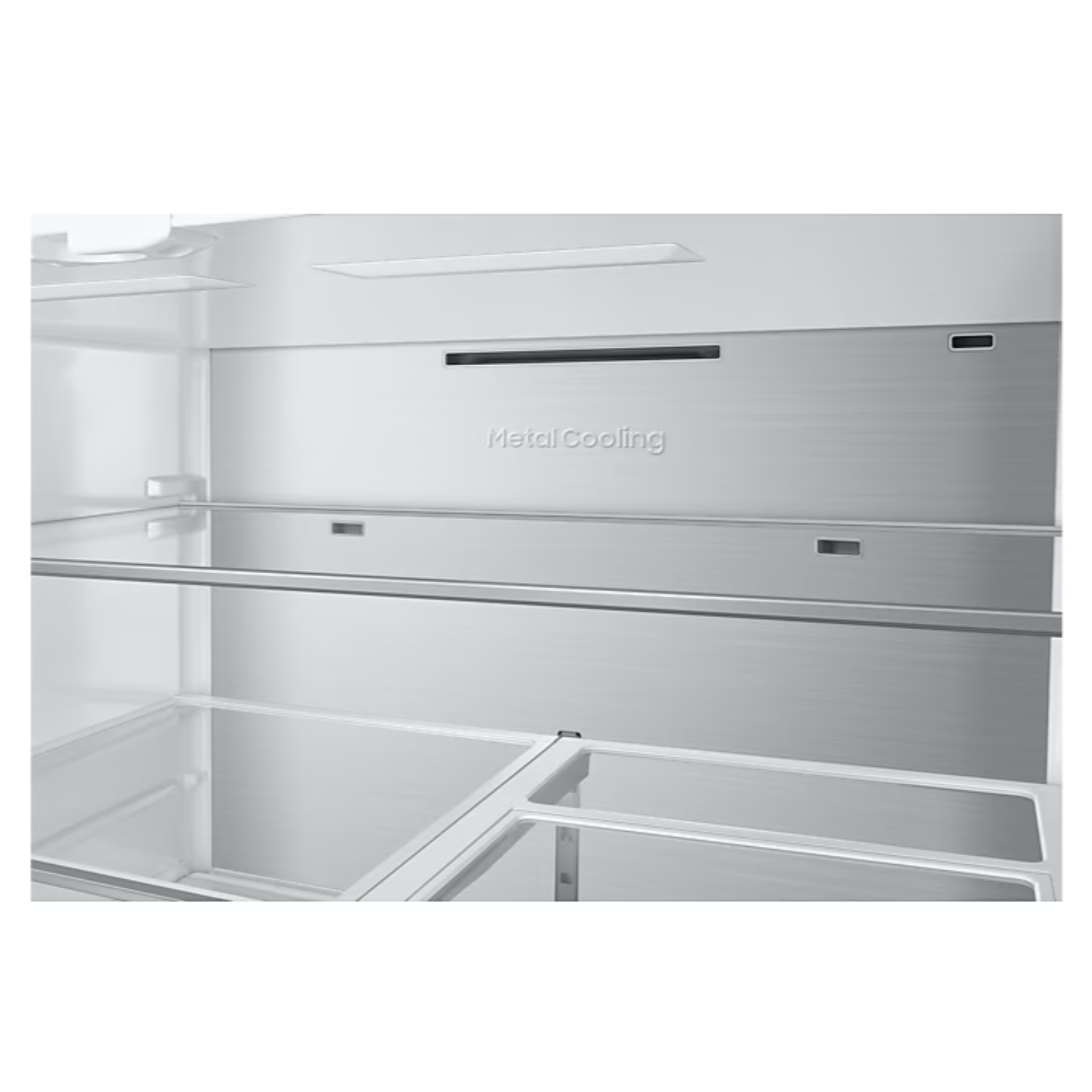 Samsung - 35.75 Inch 28.6 cu. ft French Door Refrigerator in Stainless - RF90F29BECRAA