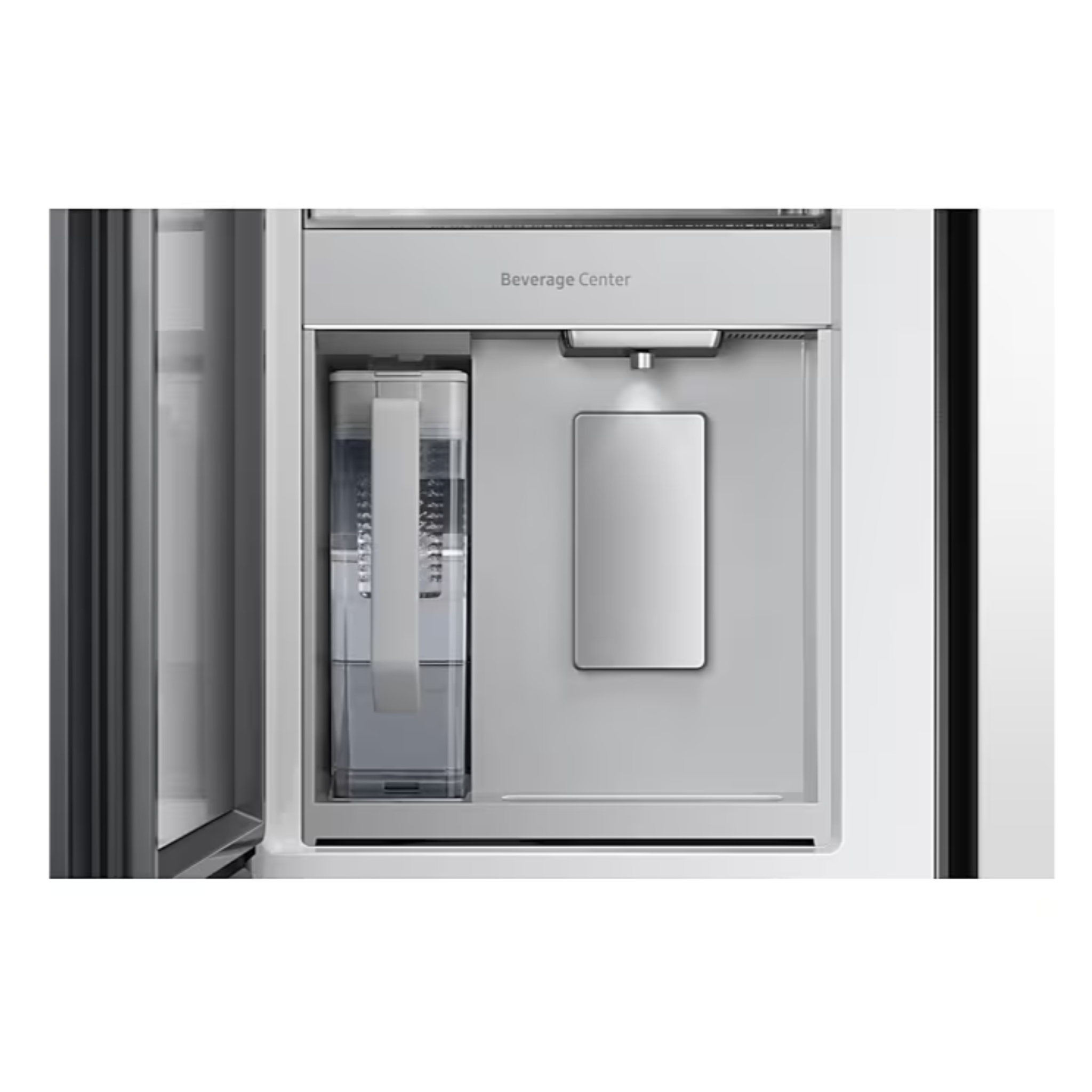 Samsung - 35.75 Inch 28.6 cu. ft French Door Refrigerator in Stainless - RF90F29BECRAA
