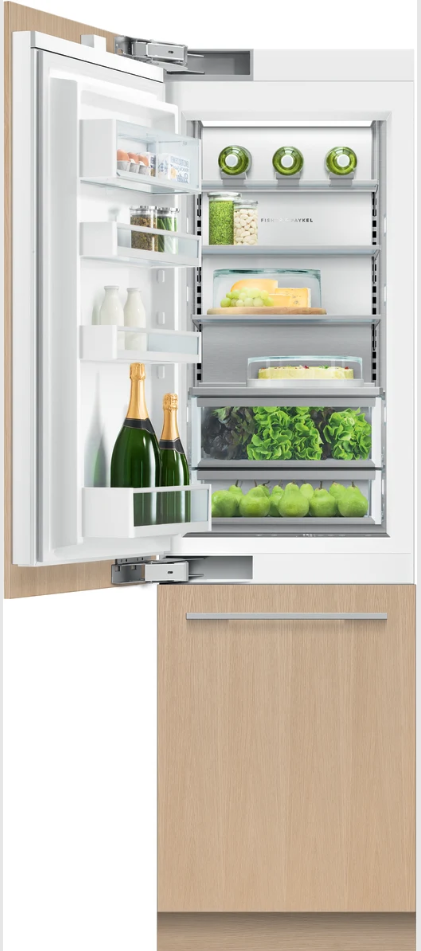 Fisher & Paykel - 24 Inch 12.1 cu. ft Bottom Mount Refrigerator in Panel Ready - RS2484WLUE1