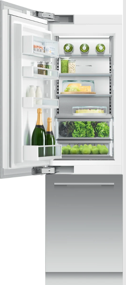 Fisher & Paykel - 24 Inch 12.1 cu. ft Bottom Mount Refrigerator in Panel Ready - RS2484WLUE1