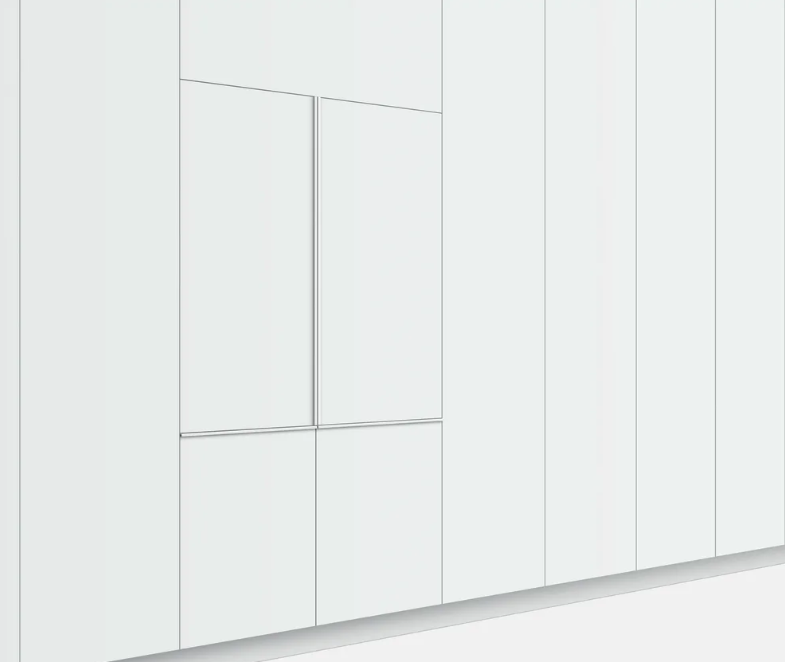 Fisher & Paykel - 24 Inch 12.1 cu. ft Bottom Mount Refrigerator in Panel Ready - RS2484WLUE1