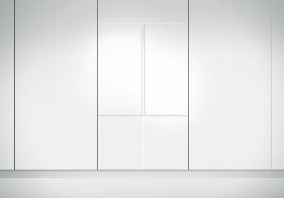 Fisher & Paykel - 24 Inch 12.1 cu. ft Bottom Mount Refrigerator in Panel Ready - RS2484WRUE1