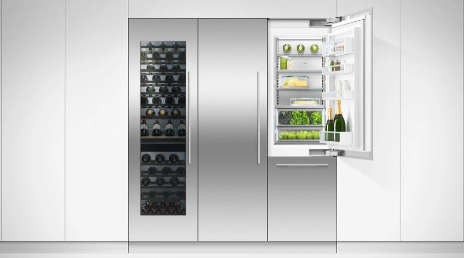 Fisher & Paykel - 30 Inch 15.9 cu. ft Bottom Mount Refrigerator in Panel Ready - RS3084WLUE1