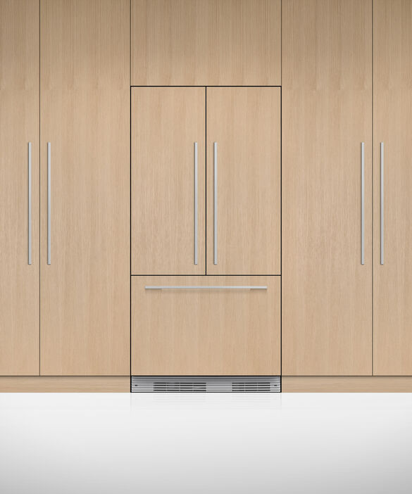 Fisher & Paykel - 36 Inch 16.8 cu. ft French Door Refrigerator in Panel Ready (Open Box) - RS36A72J1 N