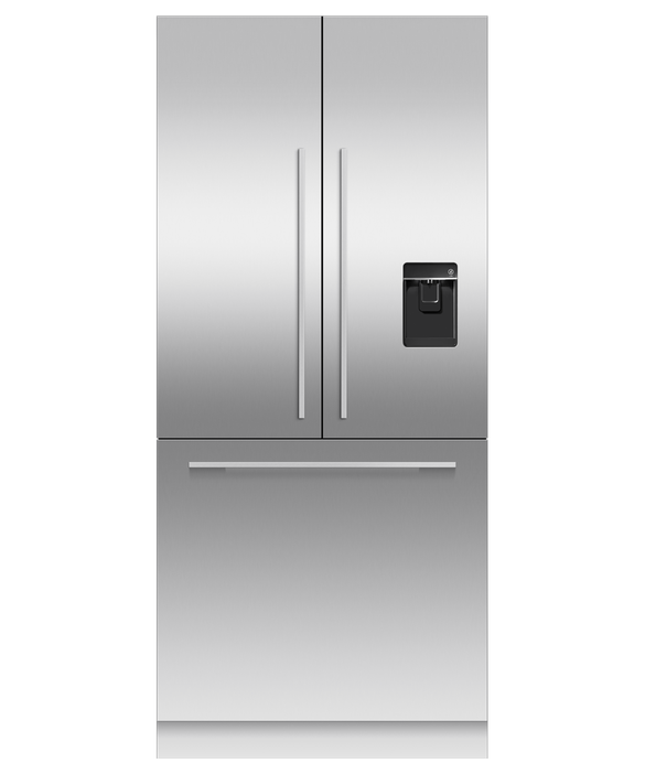 Fisher & Paykel - 36 Inch 16.8 cu. ft French Door Refrigerator in Stainless - RS36A80U1