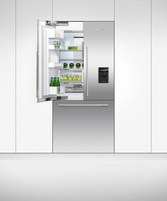 Fisher & Paykel - 36 Inch 16.8 cu. ft French Door Refrigerator in Stainless - RS36A80U1