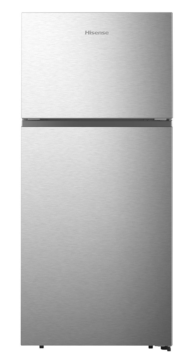 Hisense - 29.7 Inch 18 cu. ft Top Mount Refrigerator in Silver - RT18A2FSD