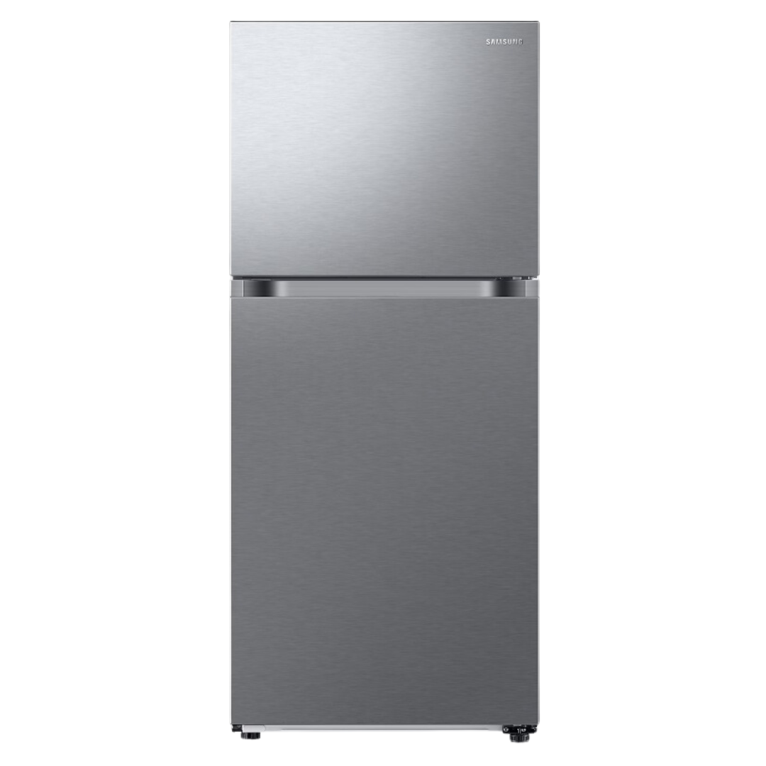 Samsung - 29 Inch 17.5 cu. ft Top Mount Refrigerator in Stainless - RT18DG6500SRAC