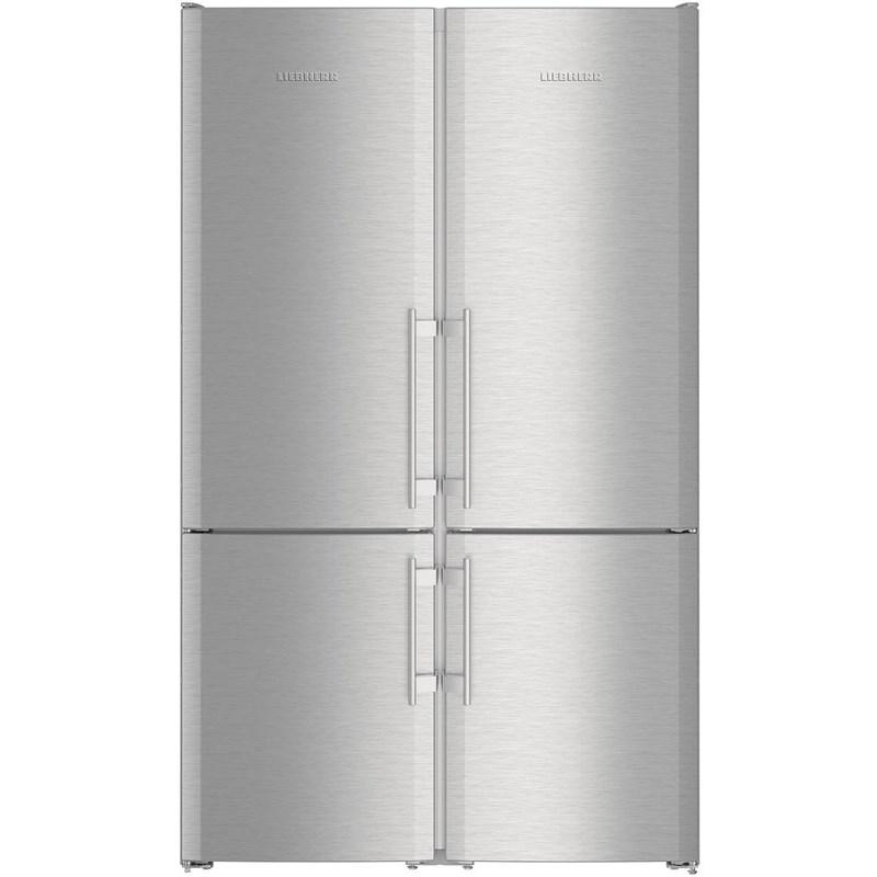 Liebherr - 47.75 Inch 29.7 cu. ft Side by Side Refrigerator in Stainless - SBS26S2