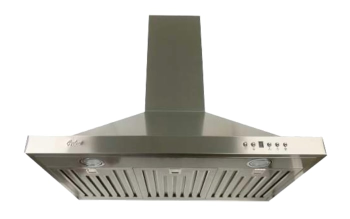 Cyclone - 29.62 Inch 550 CFM Wall Mount and Chimney Range Vent in Stainless (Open Box) - SCB51930