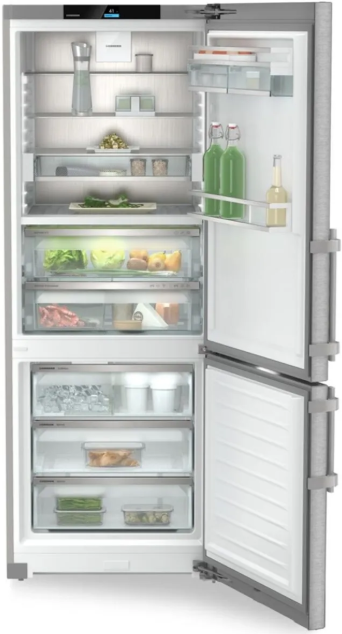 Liebherr - 30 Inch 16.8 cu. ft Bottom Mount Refrigerator in Stainless - SCB7760IM