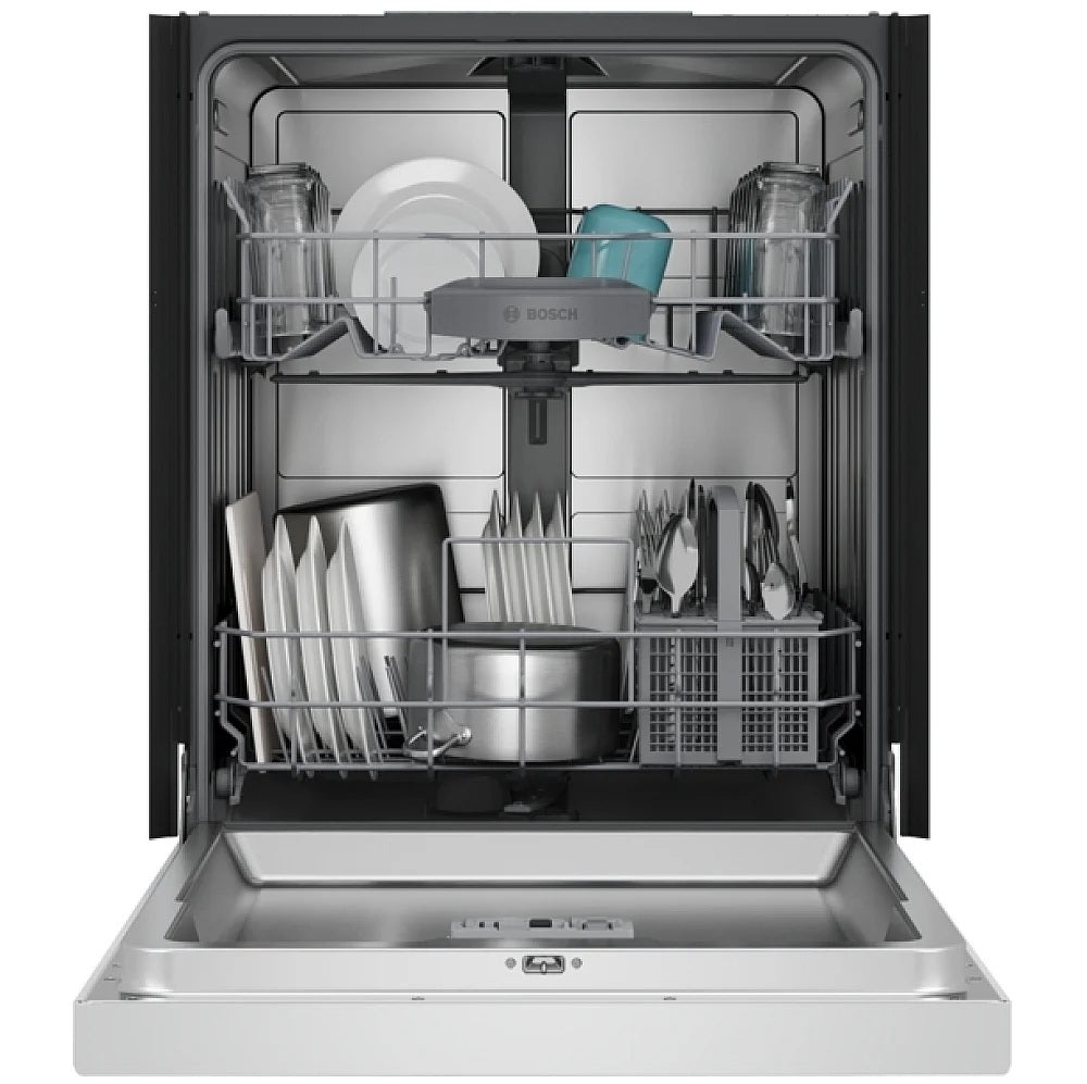 Bosch - 52 dBA Built In Dishwasher in White - SHE2ADF2N