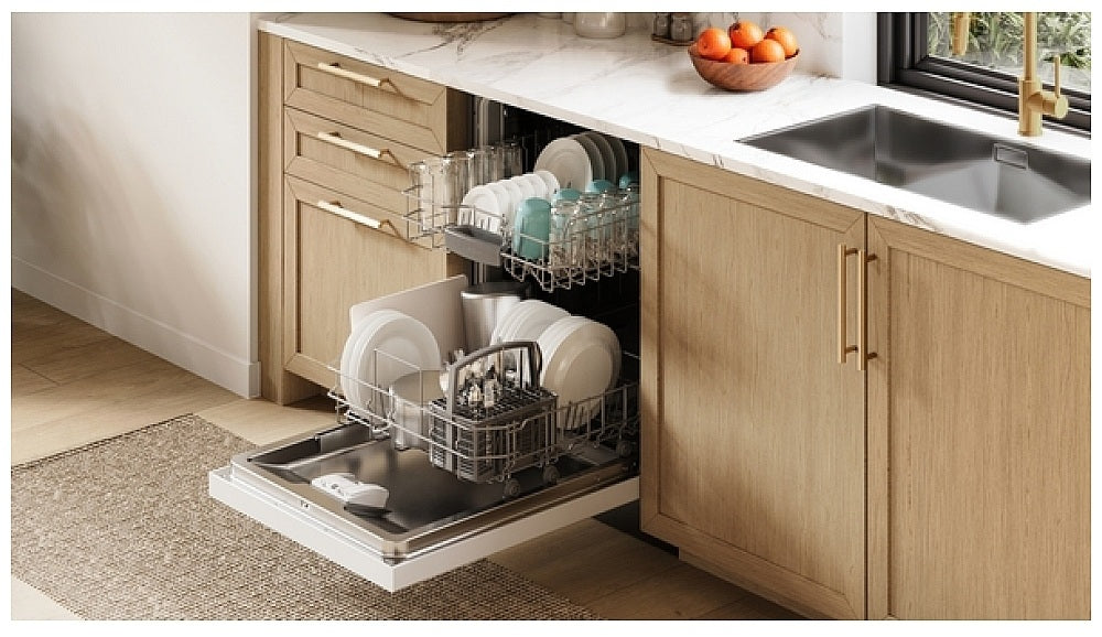 Bosch - 52 dBA Built In Dishwasher in White - SHE2ADF2N