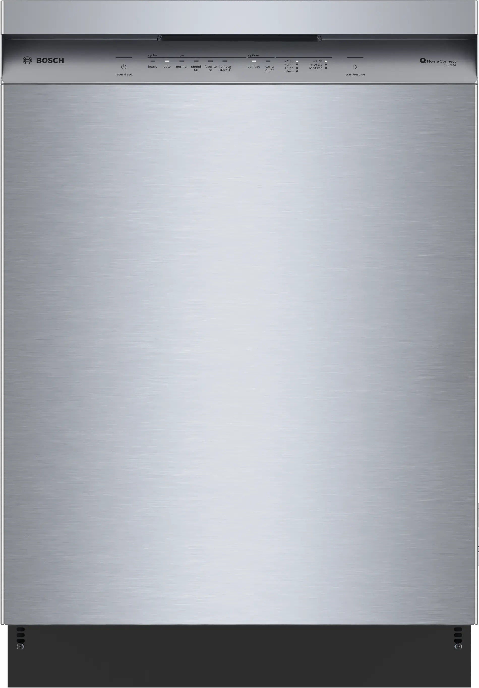 Bosch - 50 dBA Built In Dishwasher in Stainless - SHE3ADF5N