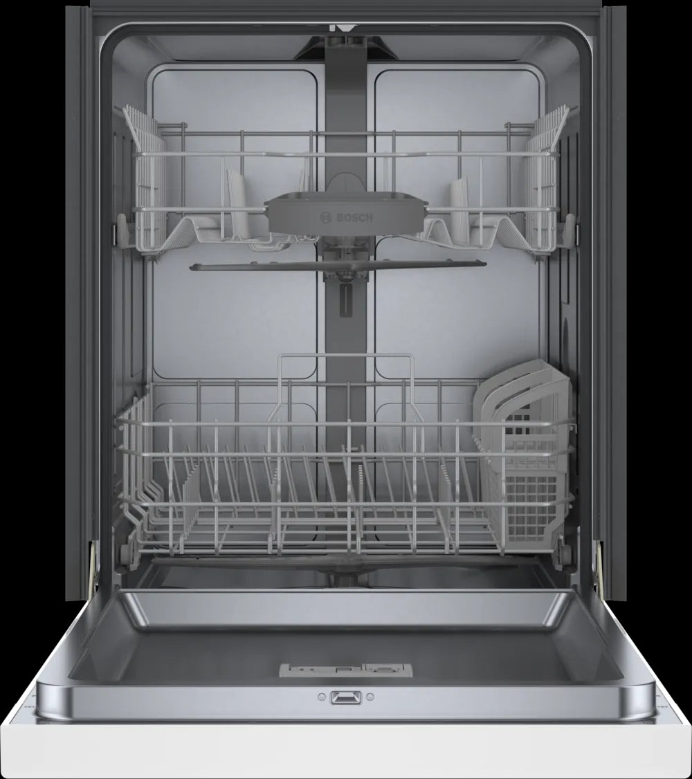 Bosch - 48 dBA Built In Dishwasher in White - SHE41CM2N