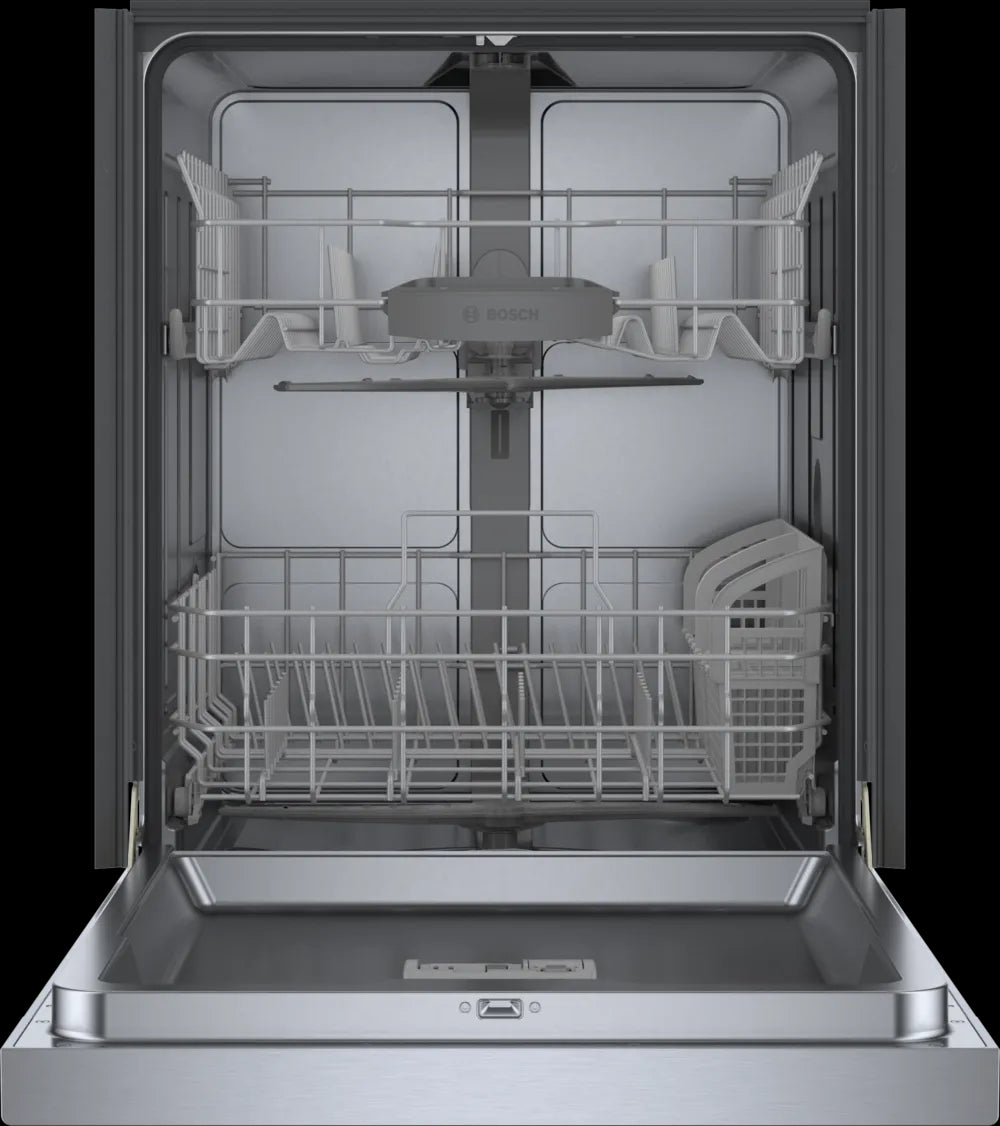 Bosch - 48 dBA Built In Dishwasher in Stainless - SHE41CM5N