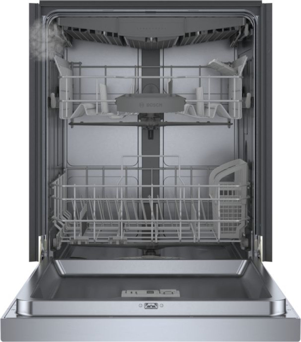Bosch - 46 dBA Built In Dishwasher in Stainless - SHE53C85N