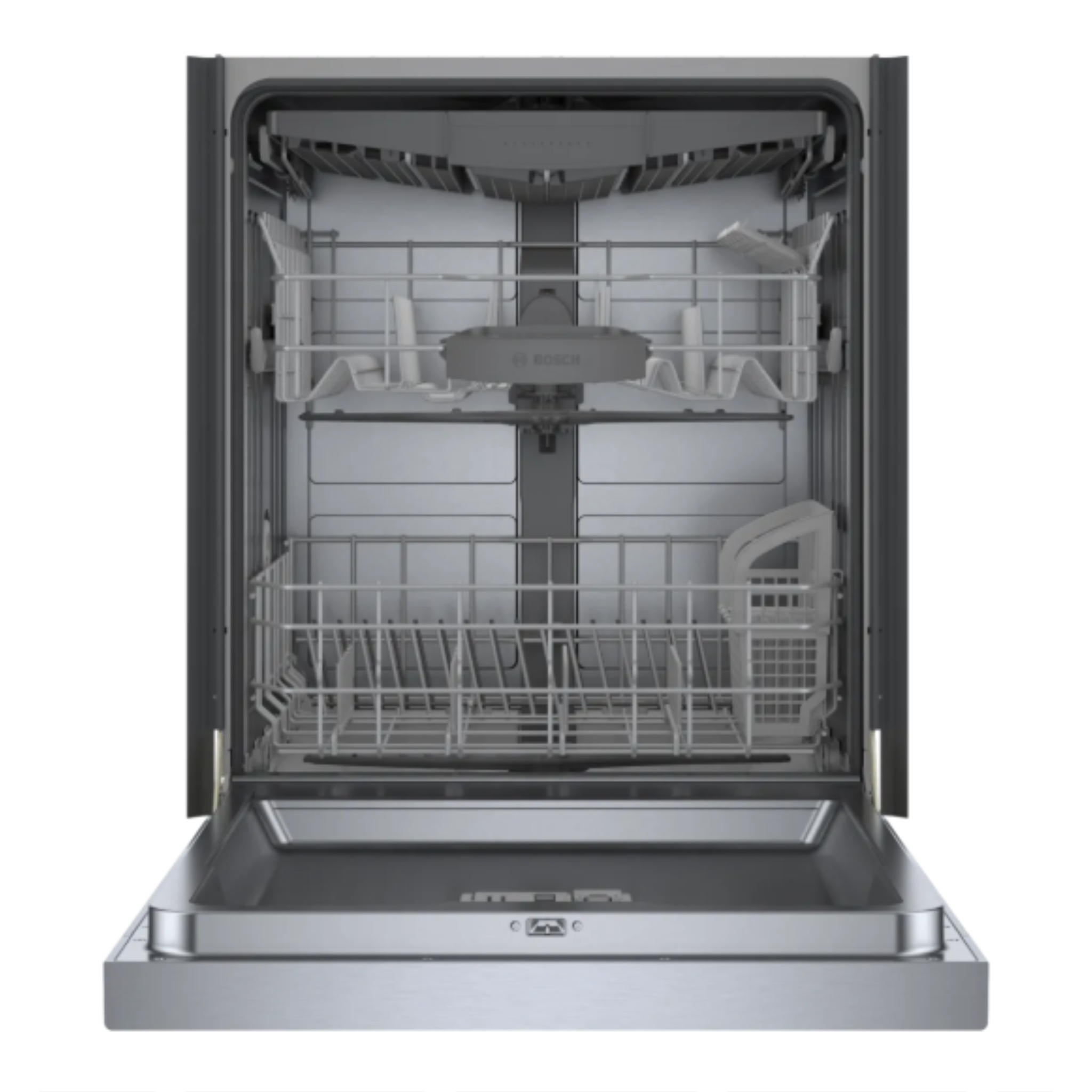 Bosch - 46 dBA Built In Dishwasher in Stainless - SHE5AE75N