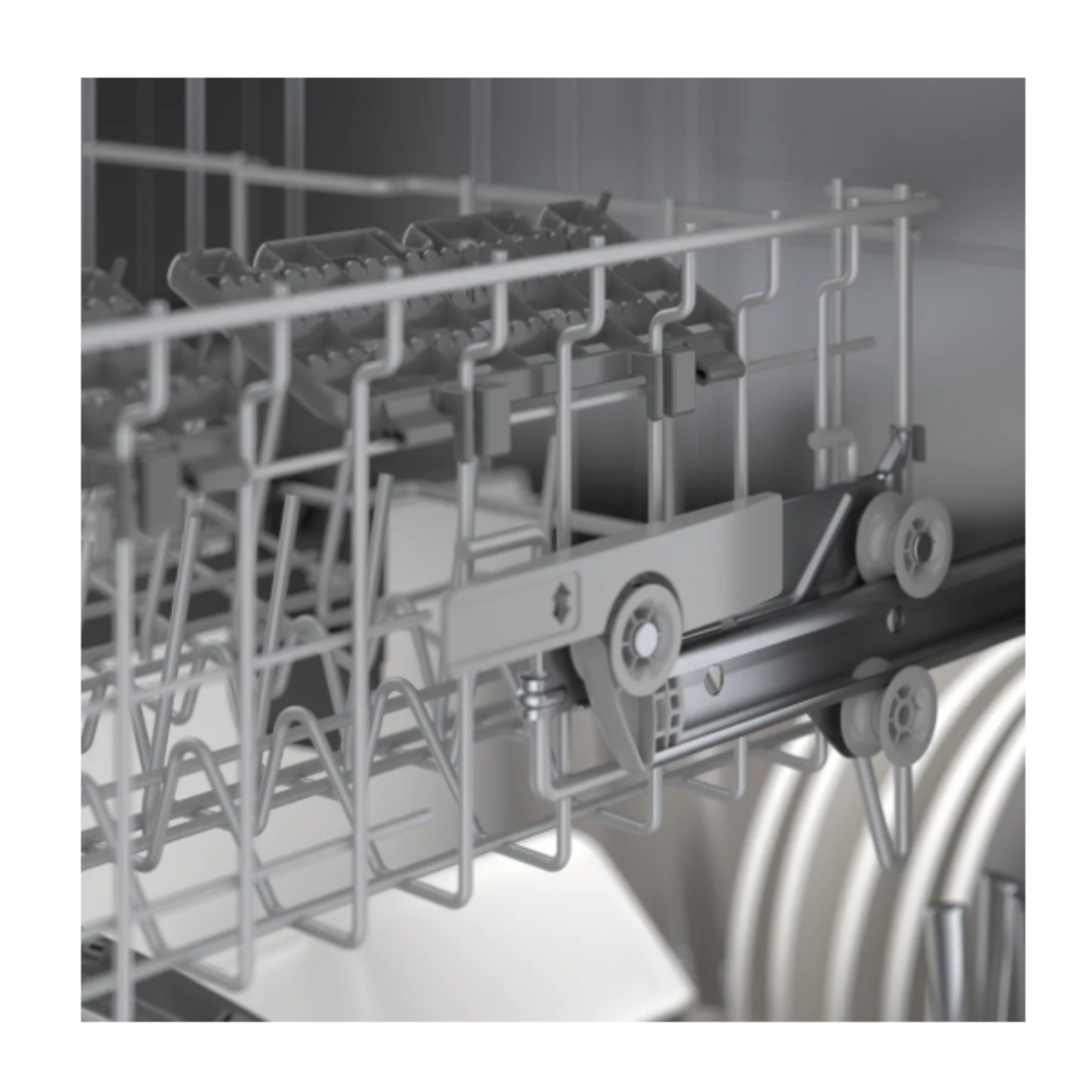 Bosch - 46 dBA Built In Dishwasher in Stainless - SHE5AE75N