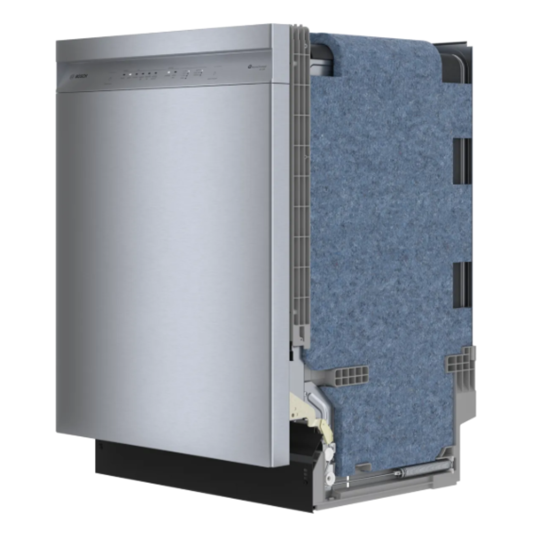 Bosch - 46 dBA Built In Dishwasher in Stainless - SHE5AE75N