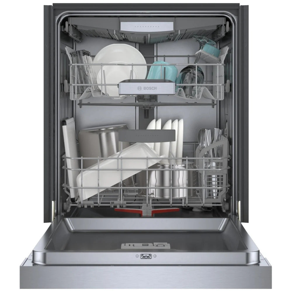Bosch - 42 dBA Built In Dishwasher in Stainless - SHE78CM5N