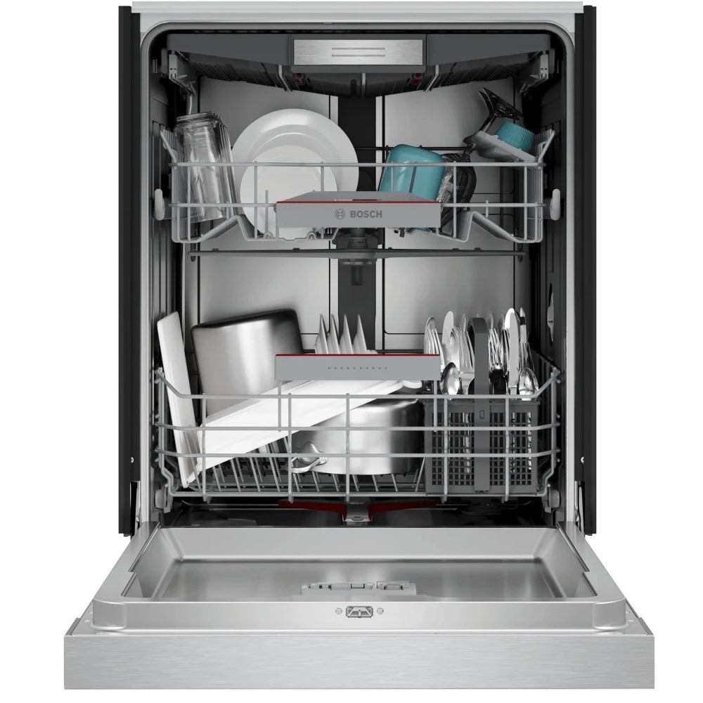 Bosch - 42 dBA Built In Dishwasher in Stainless - SHE78D75UC