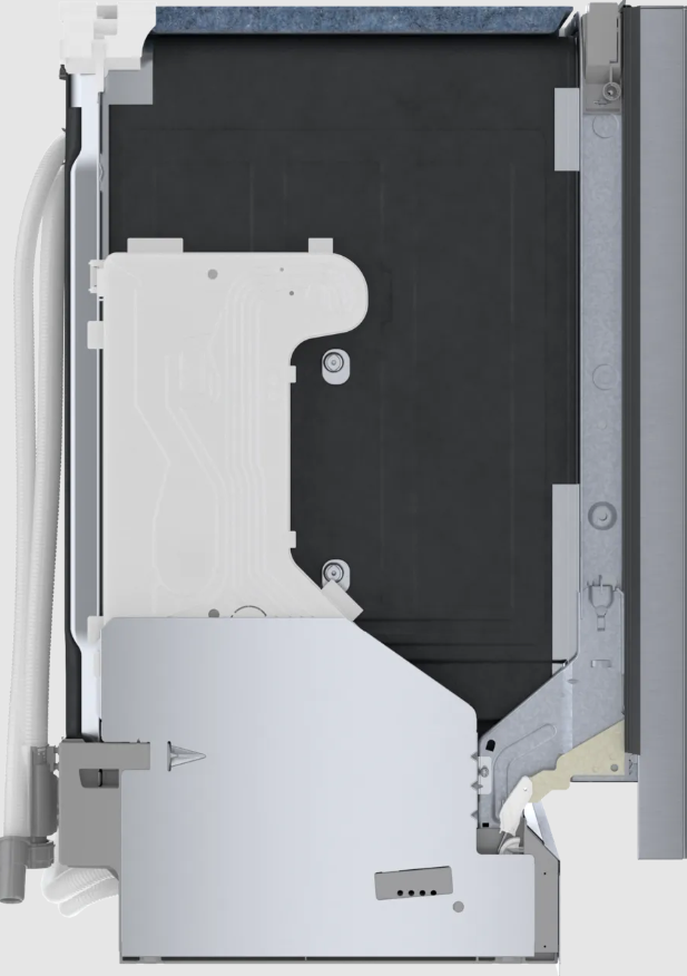 Bosch - 44 dBA Built In Dishwasher in Stainless - SHP65CC5UC